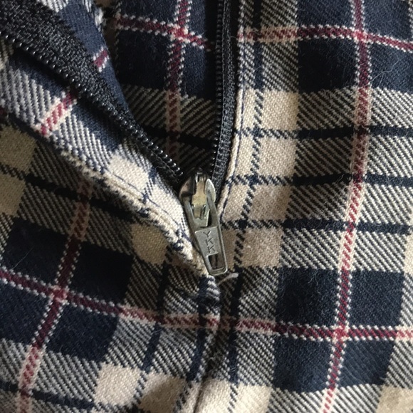 Vntg Plaid Mid-Rise Bermuda Shorts - Picture 6 of 9